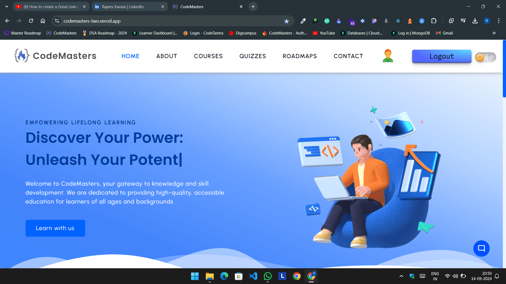 CodeMasters — E-Learning Platform