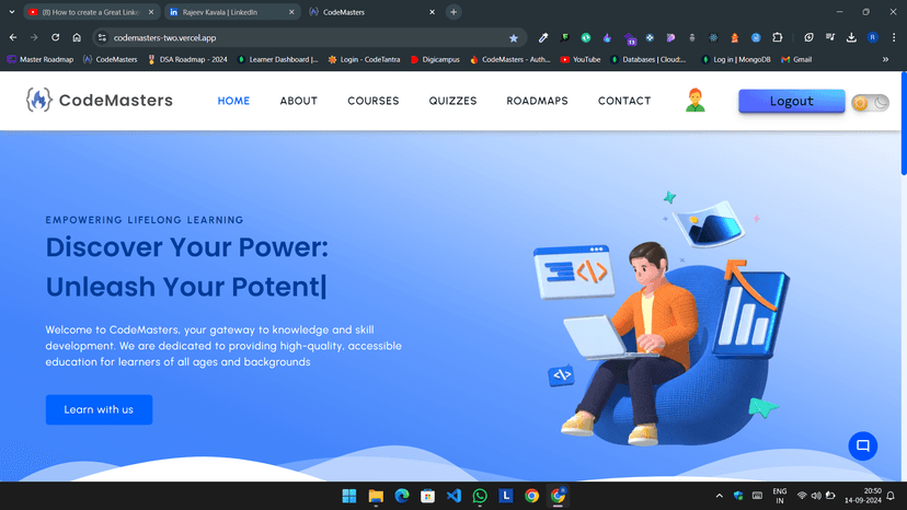 CodeMasters – E-Learning Platform